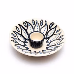 Palo santo rökelsehållare, vit, Keramik