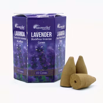 Lavendel Backflow rökelser, Masala Aromatica