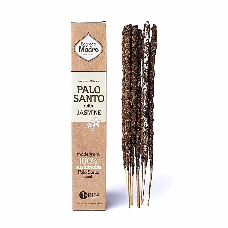 Palo Santo & Jasmine, rökelsepinnar, Sagrada Madre