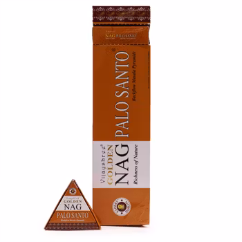 Palo Santo, Backflow rökelser, Golden Nag