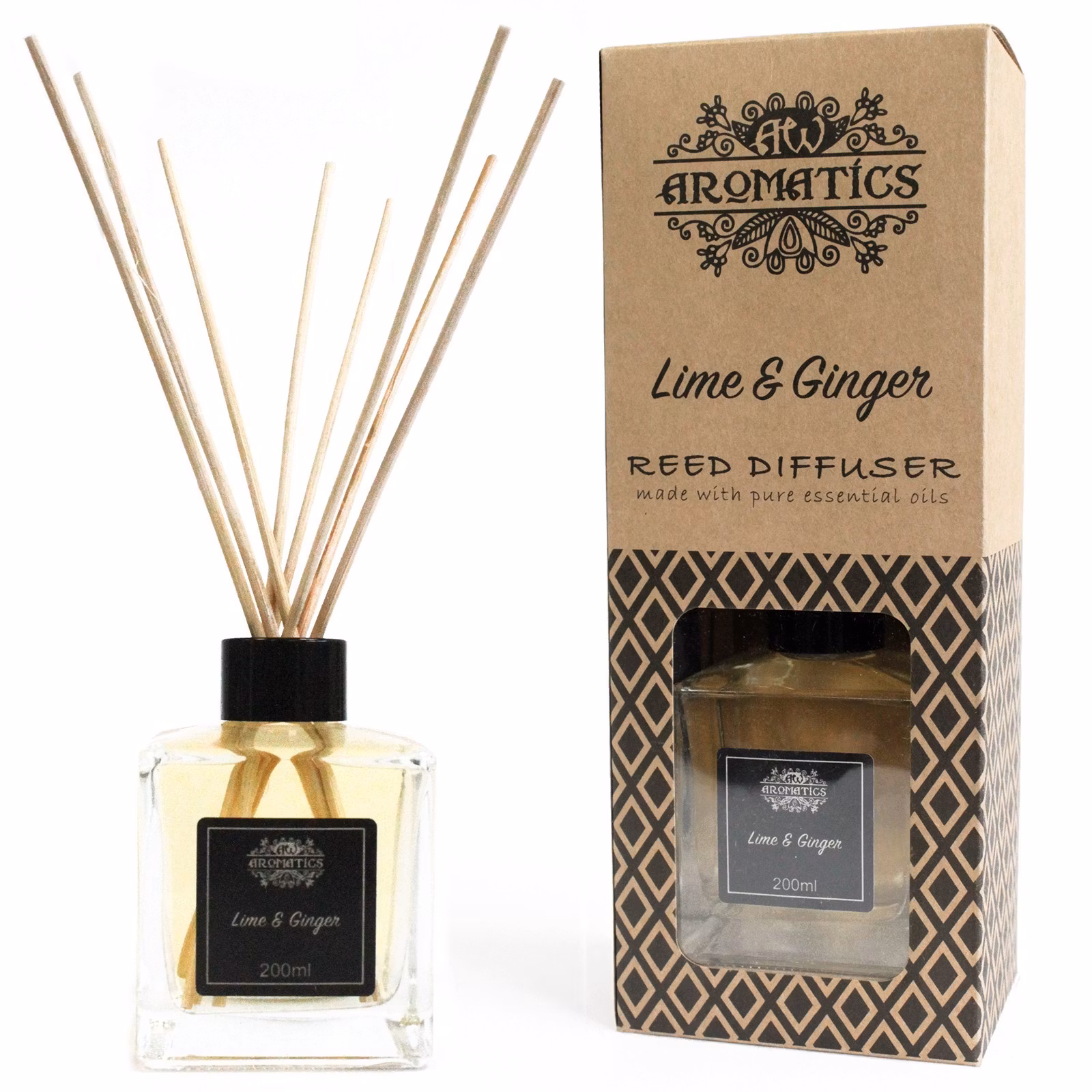 Lime & Ingefära, Room Diffuser, AW Aromatics