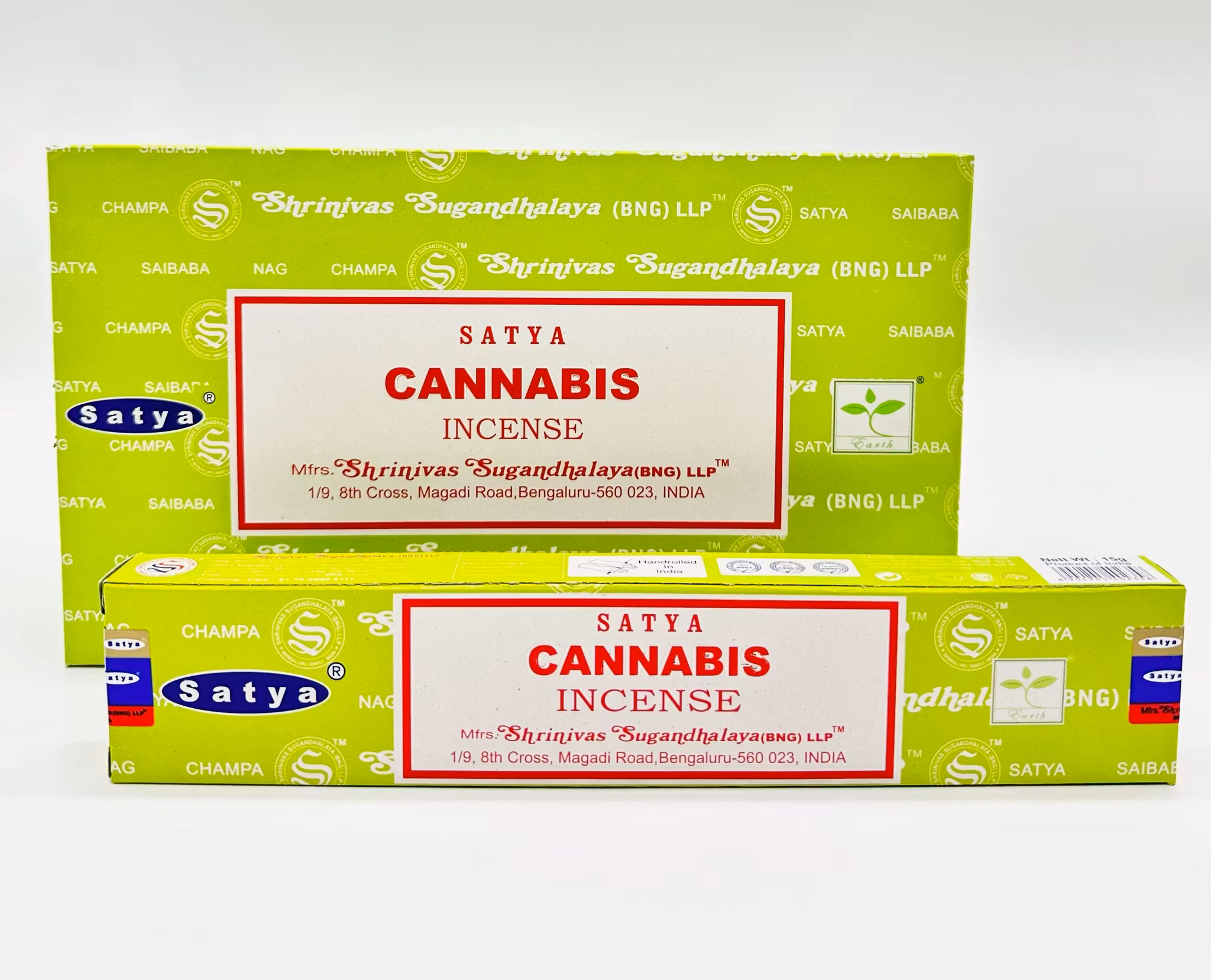 Cannabis, Rökelse, Satya