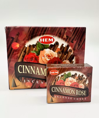 Cinnamon Rose, rökelsekoner, HEM