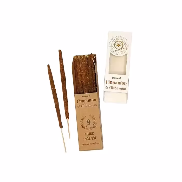 Cinnamon & olibanum, tjock rökelse, Green Tree