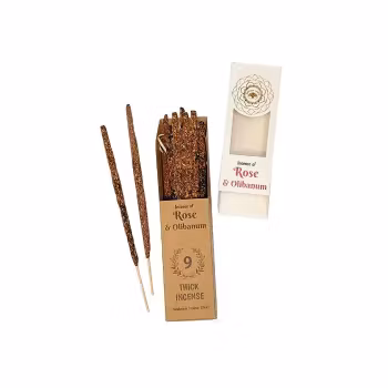 Rose & olibanum, tjock rökelse, Green Tree