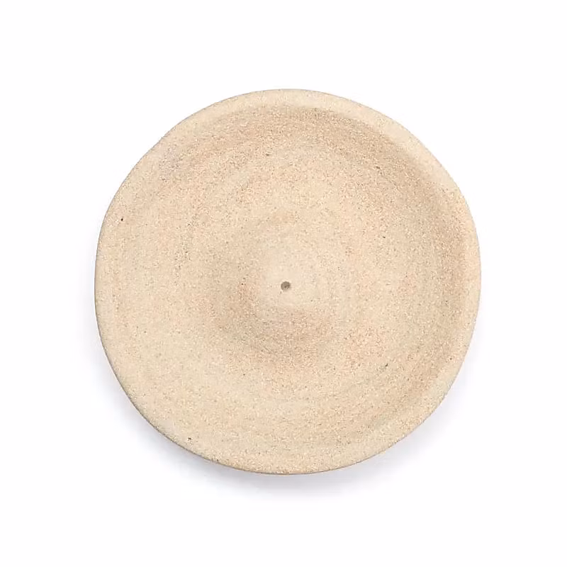 Rosa rund, Rökelsehållare Sandsten