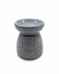 Liten Aromalampa med Trädmotiv, Blå Aromalampa