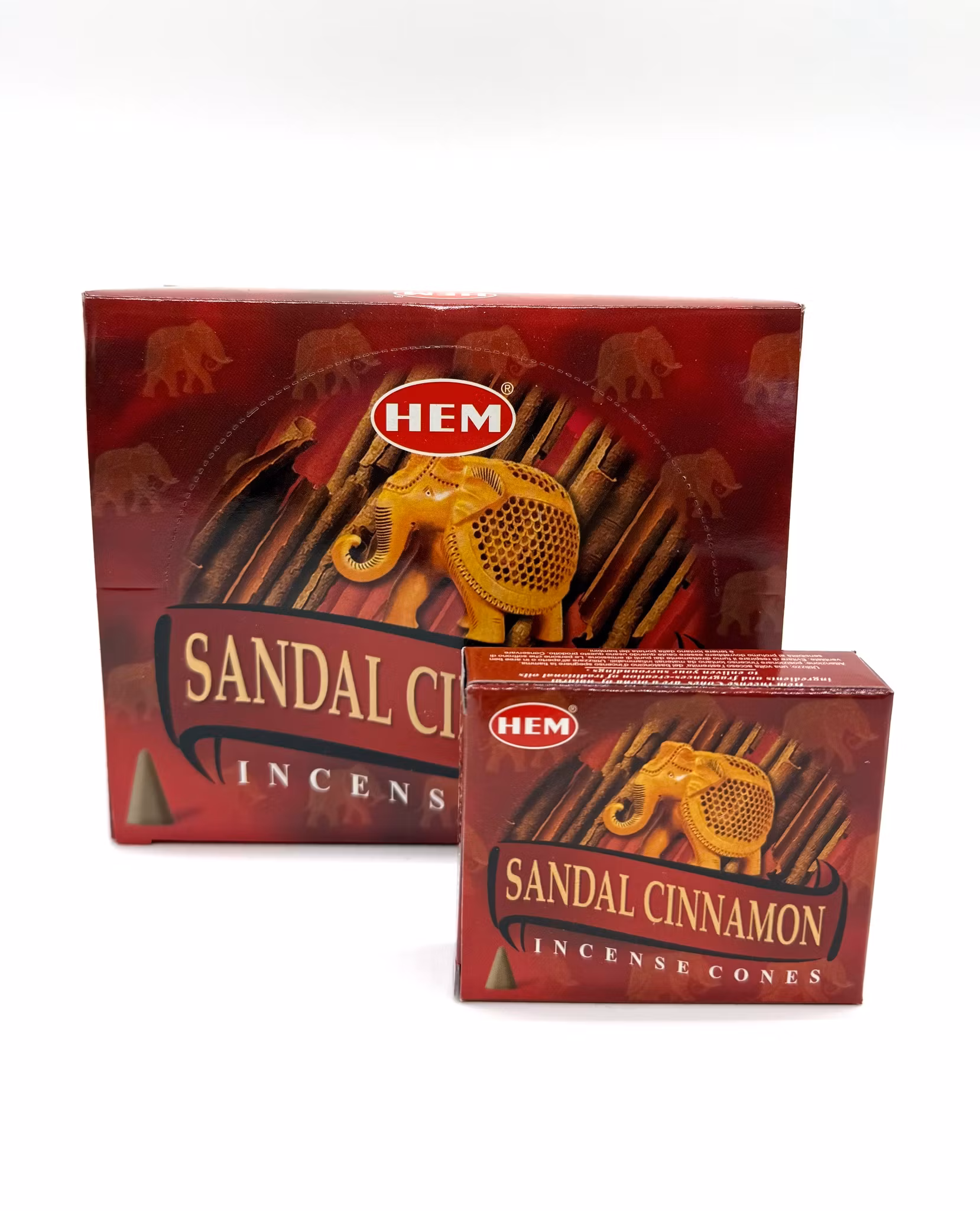 Sandal/Cinnamon rökelsekoner, HEM