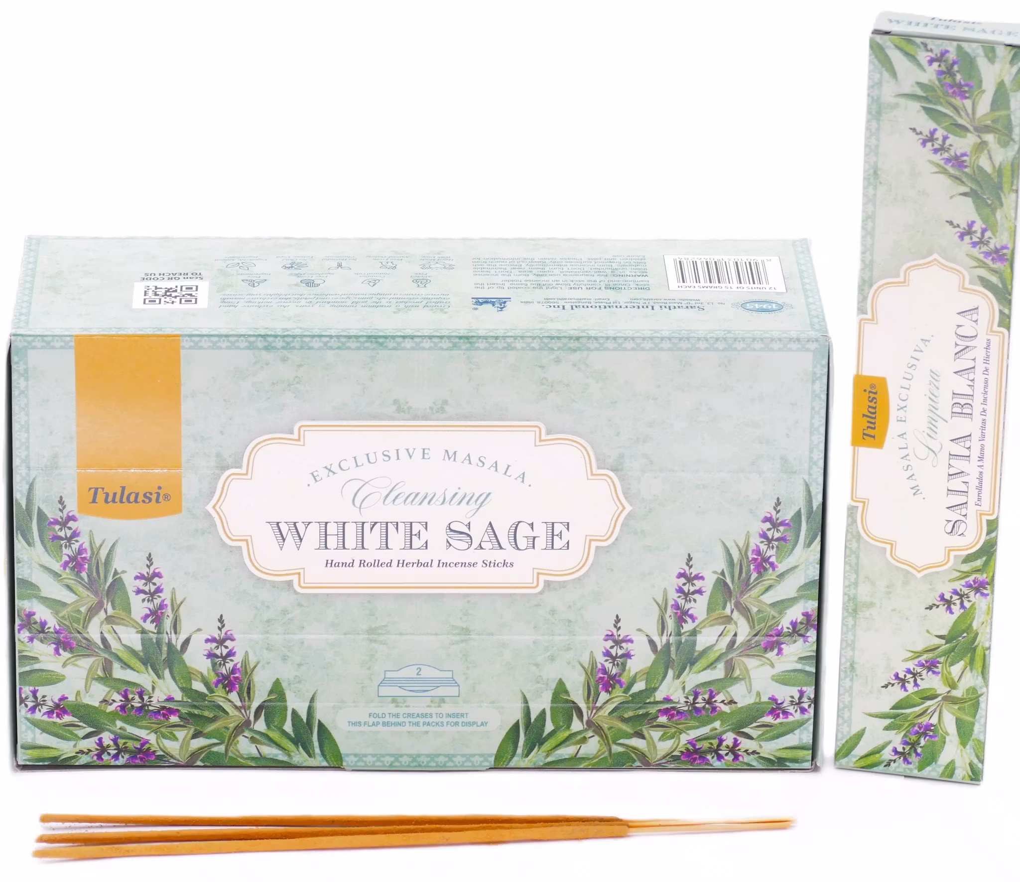 White Sage Exclusive Masala, rökelse, Tulasi
