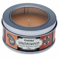 Sandalwood 70g Doftljus, Goloka