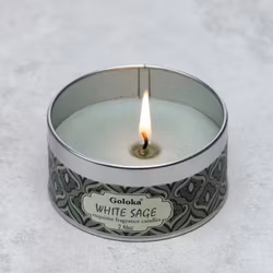 White Sage 70g Doftljus, Goloka