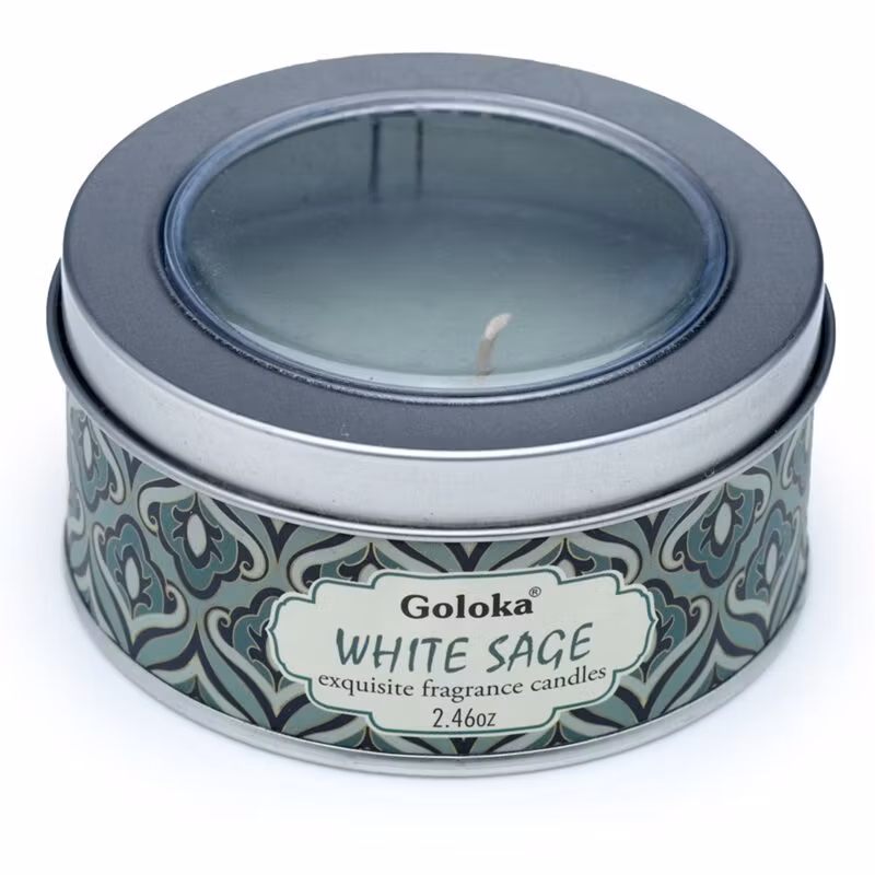 White Sage 70g Doftljus, Goloka