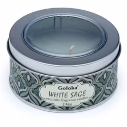 White Sage 70g Doftljus, Goloka