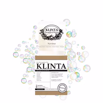 Nytvättat, Doftljus & Massageljus 18h, Klinta
