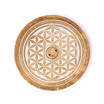 Flower of Life, Rökelsehållare, Mangoträ