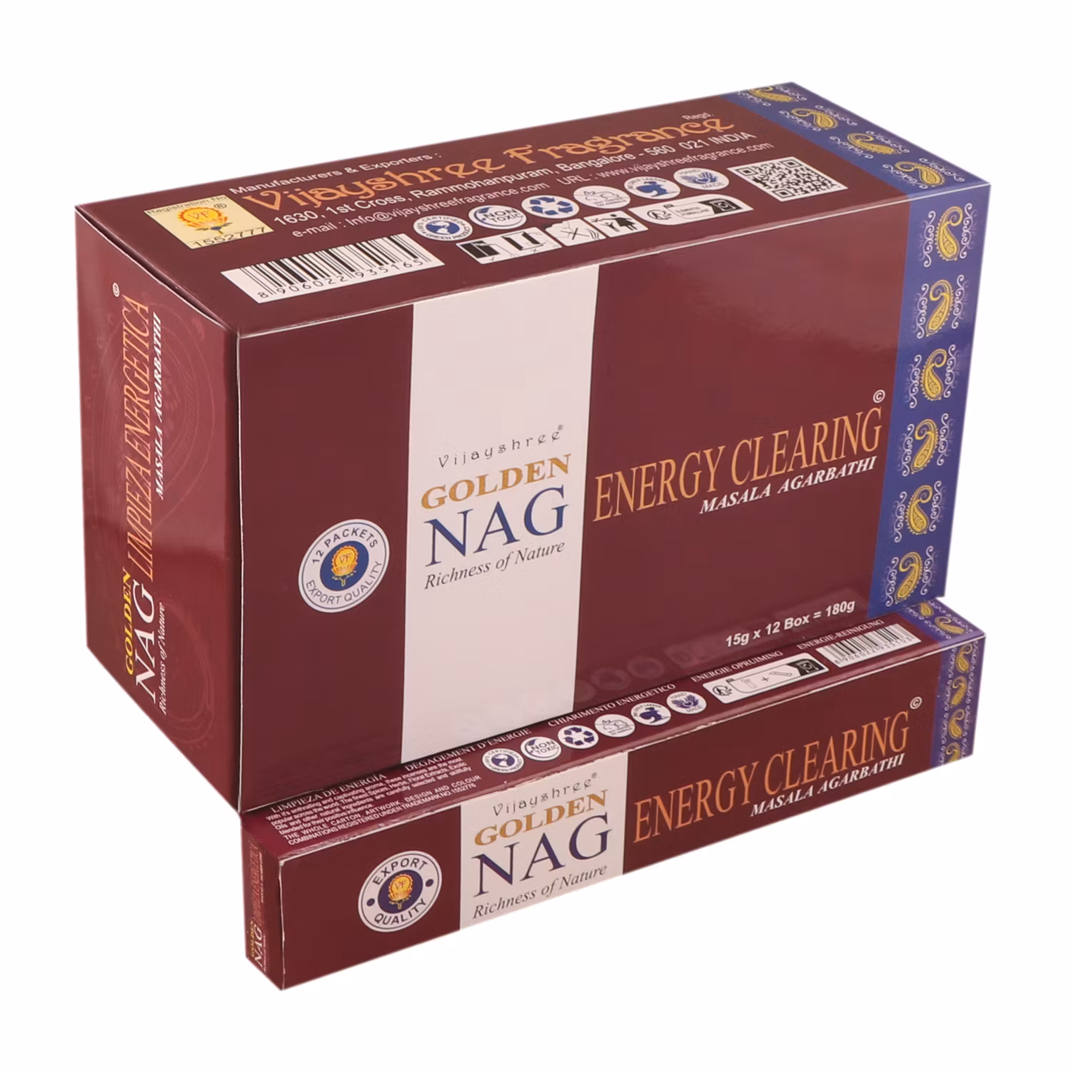 Energy Clearing, Rökelse, Golden Nag