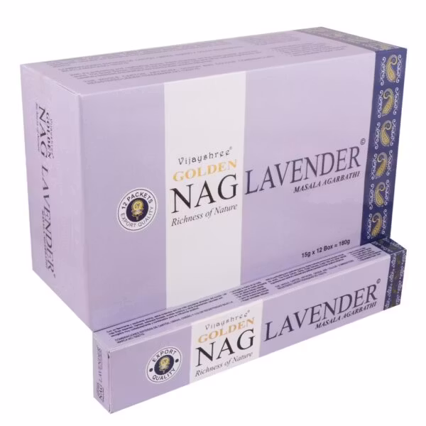 Lavender, Rökelse, Golden Nag