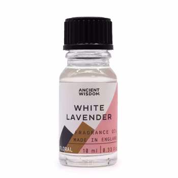 White Lavender, Vit Lavendel Doftolja 10ml, Ancient Wisdom