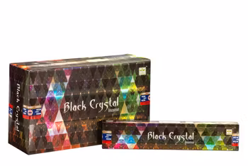 Black Crystal, rökelse 15 g, Satya