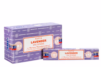 Lavender, Lavendel, 15g Rökelse, Satya