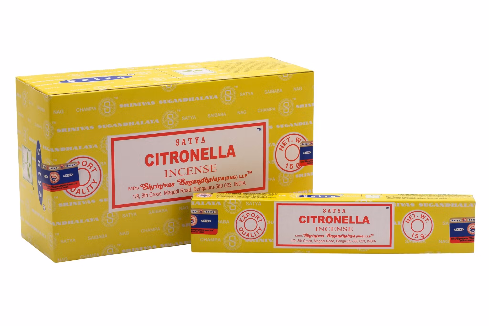 Citronella, Rökelse, Satya