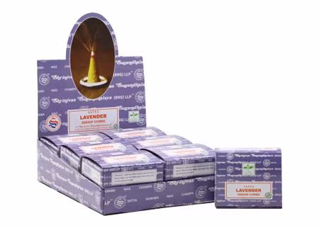 Lavendel, Dhoop rökelsekoner, Satya
