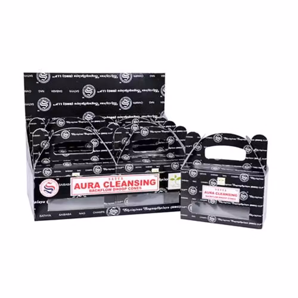 Aura Cleansing Backflow rökelser, Satya