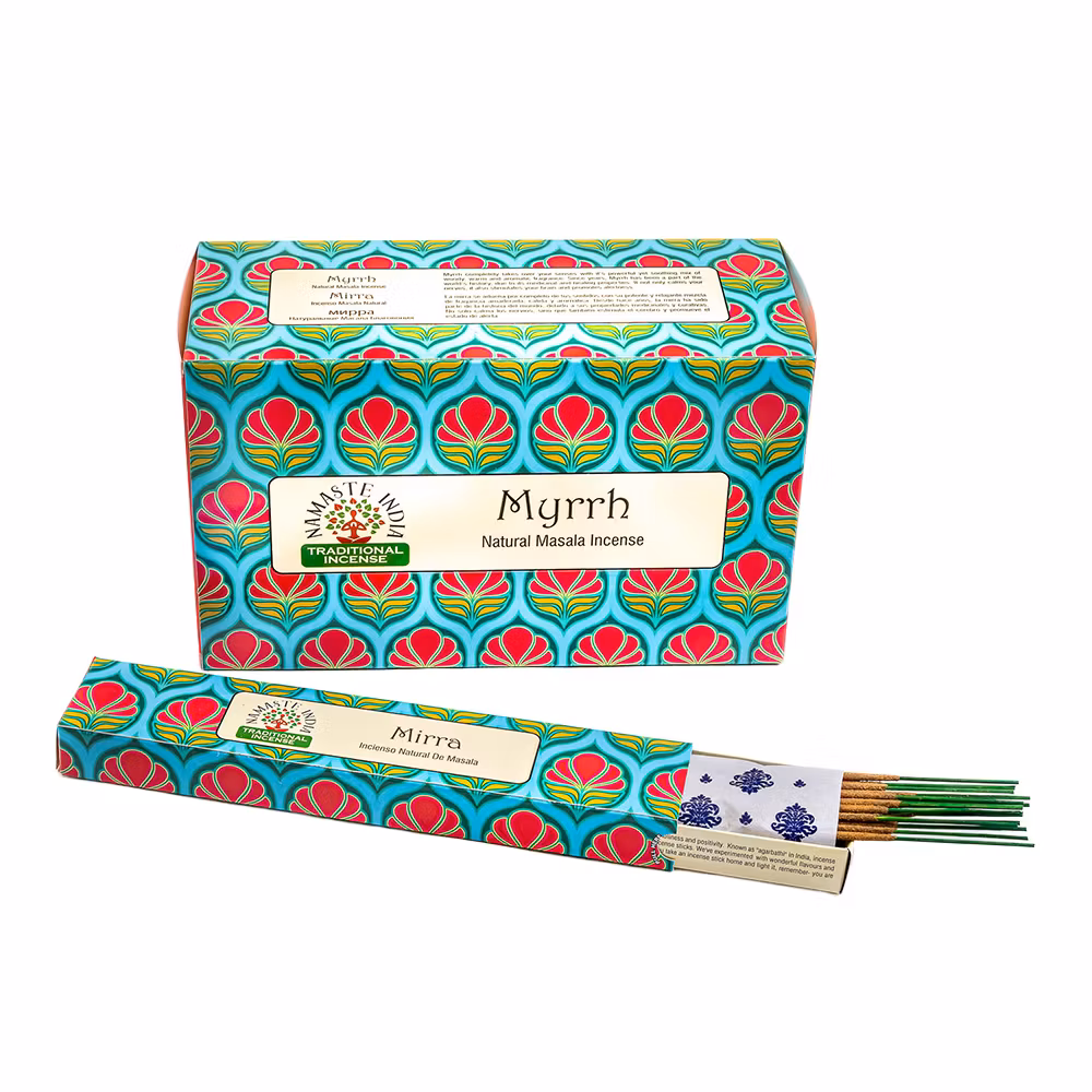 Myrrh, Rökelse, Namaste India