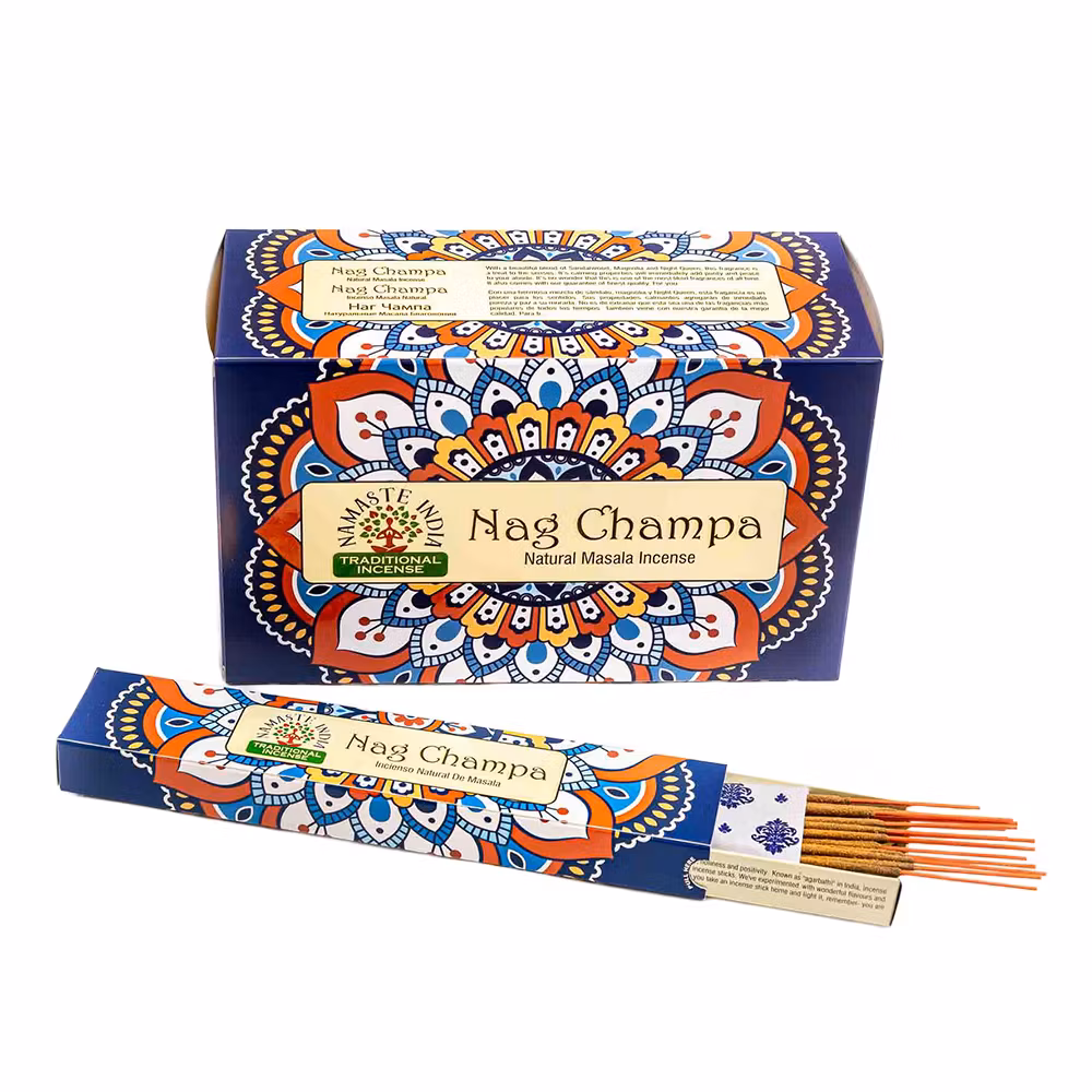 Nag Champa, Rökelse, Namaste India
