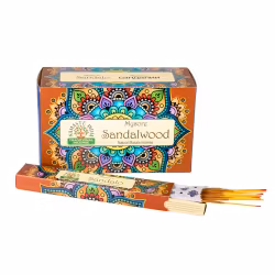 Sandalwood, Sandelträ, Rökelse, Namaste India