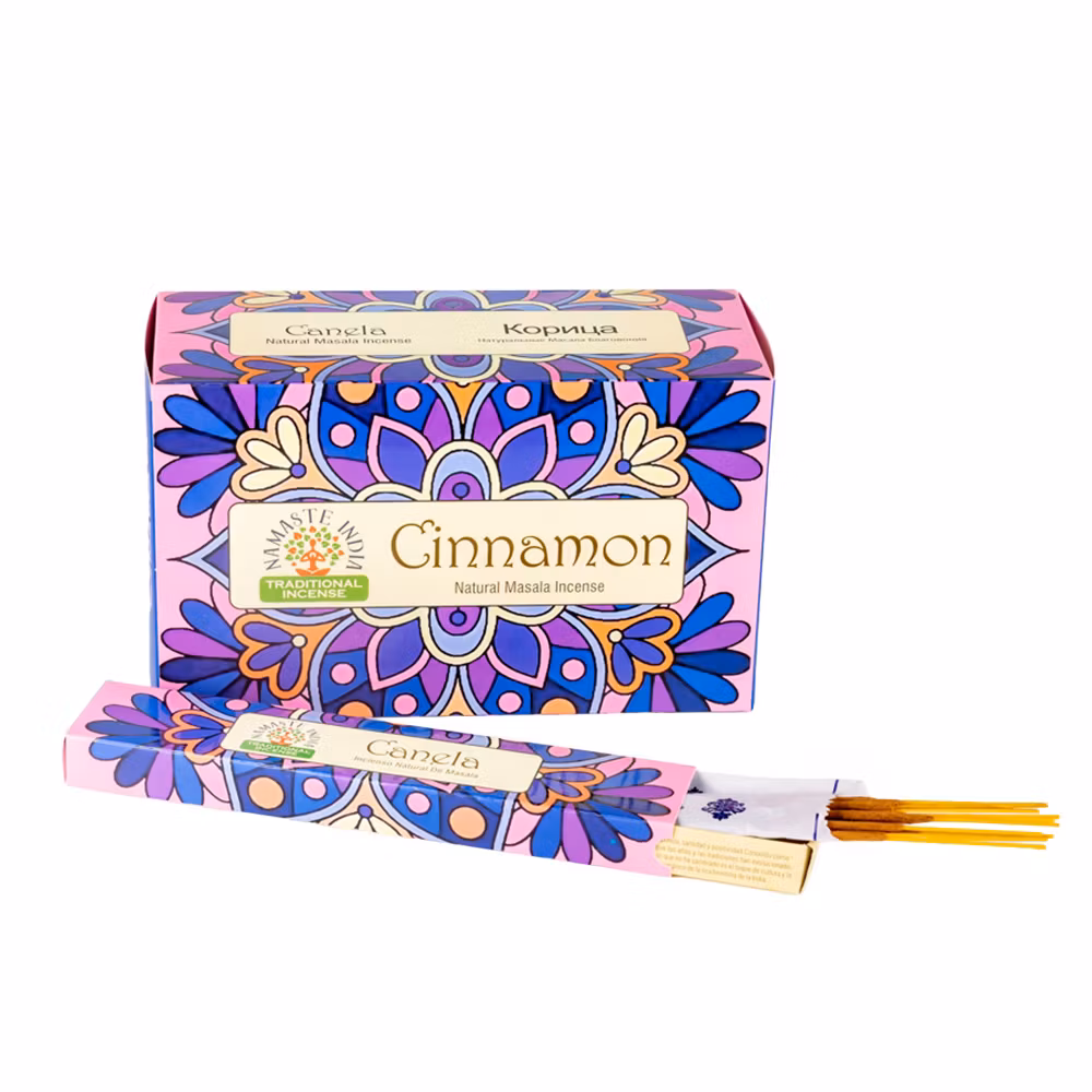 Cinnamon, Kanel, Rökelse, Namaste India