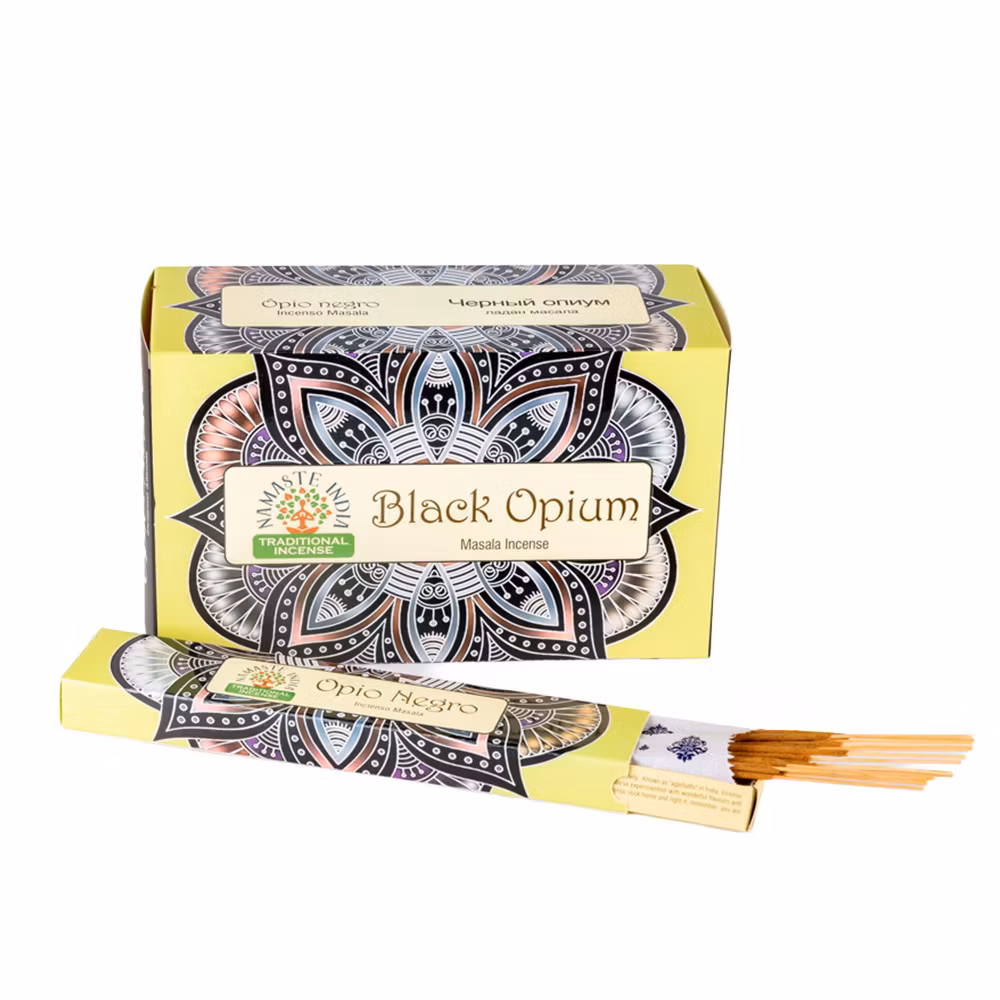 Black Opium, Rökelse, Namaste India
