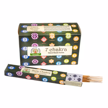 7 Chakra, Rökelse, Namaste India