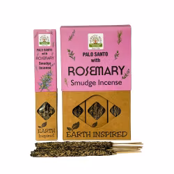 Palo Santo with Rosemary, Smudge Rökelse, Earth Namaste India