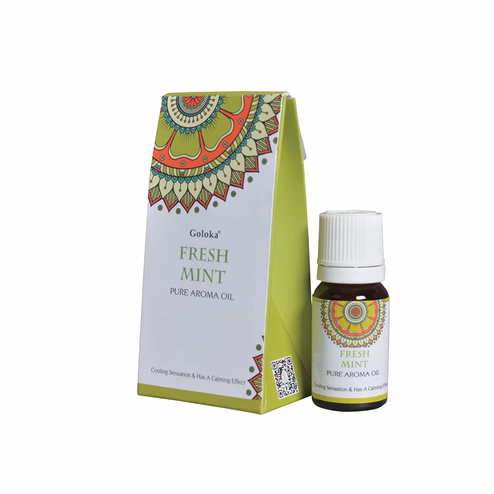 Fresh Mint, Doftolja, 10ml Goloka