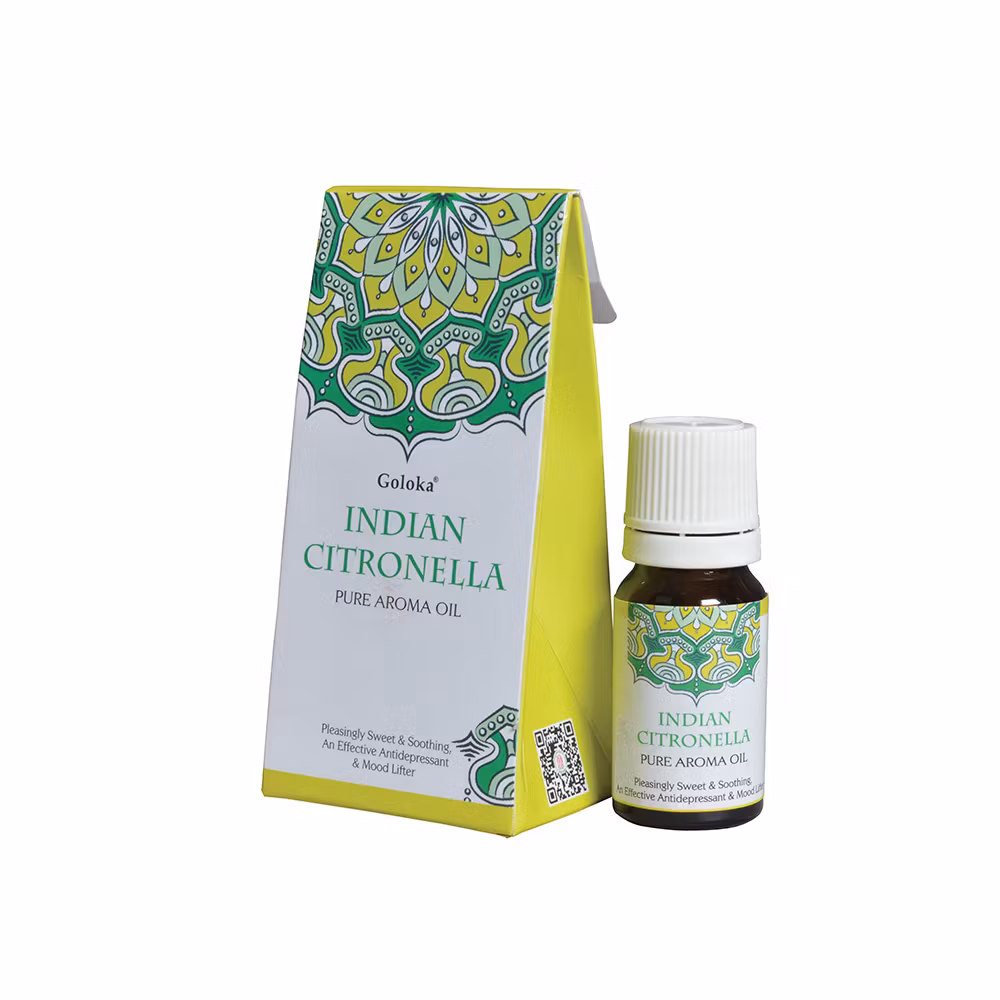 Indian Citronella, Doftolja, 10ml Goloka