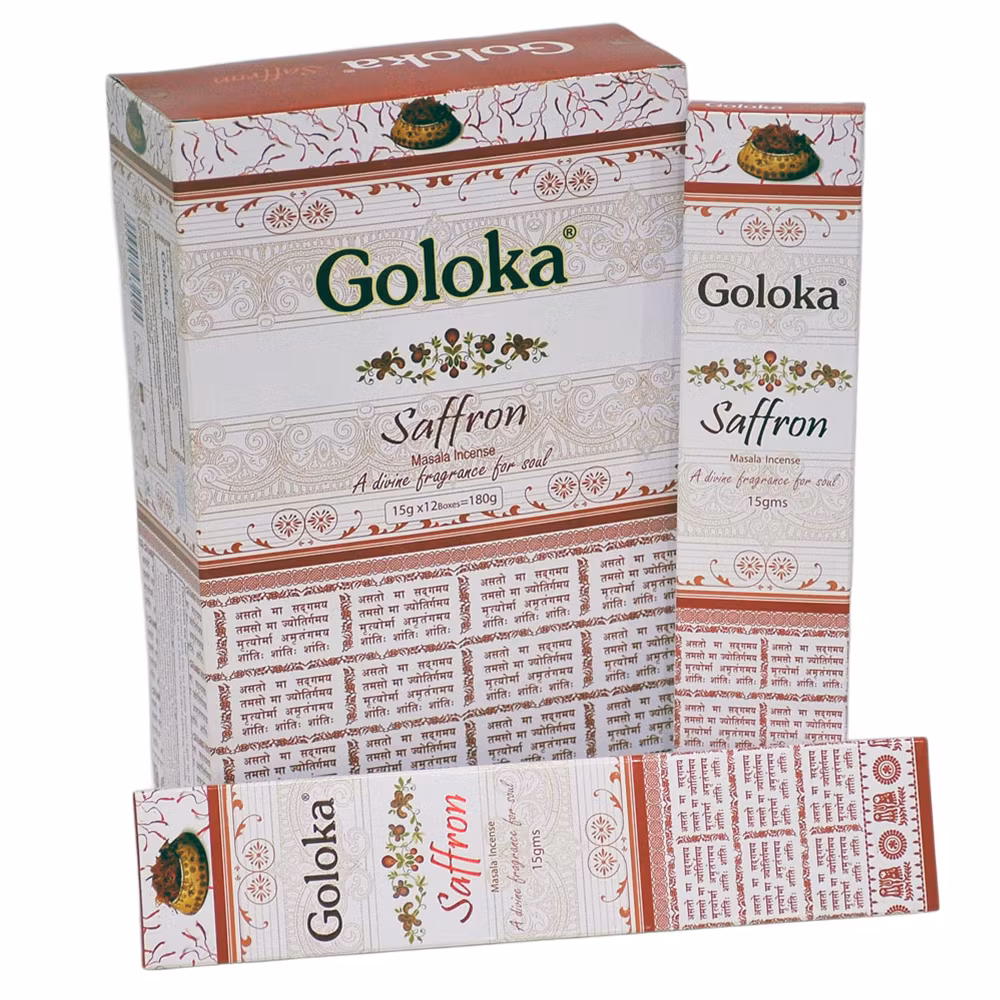 Saffran, Goloka rökelse