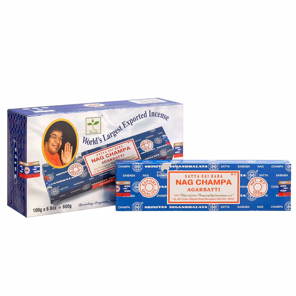 Nag Champa, 100g rökelse, Satya