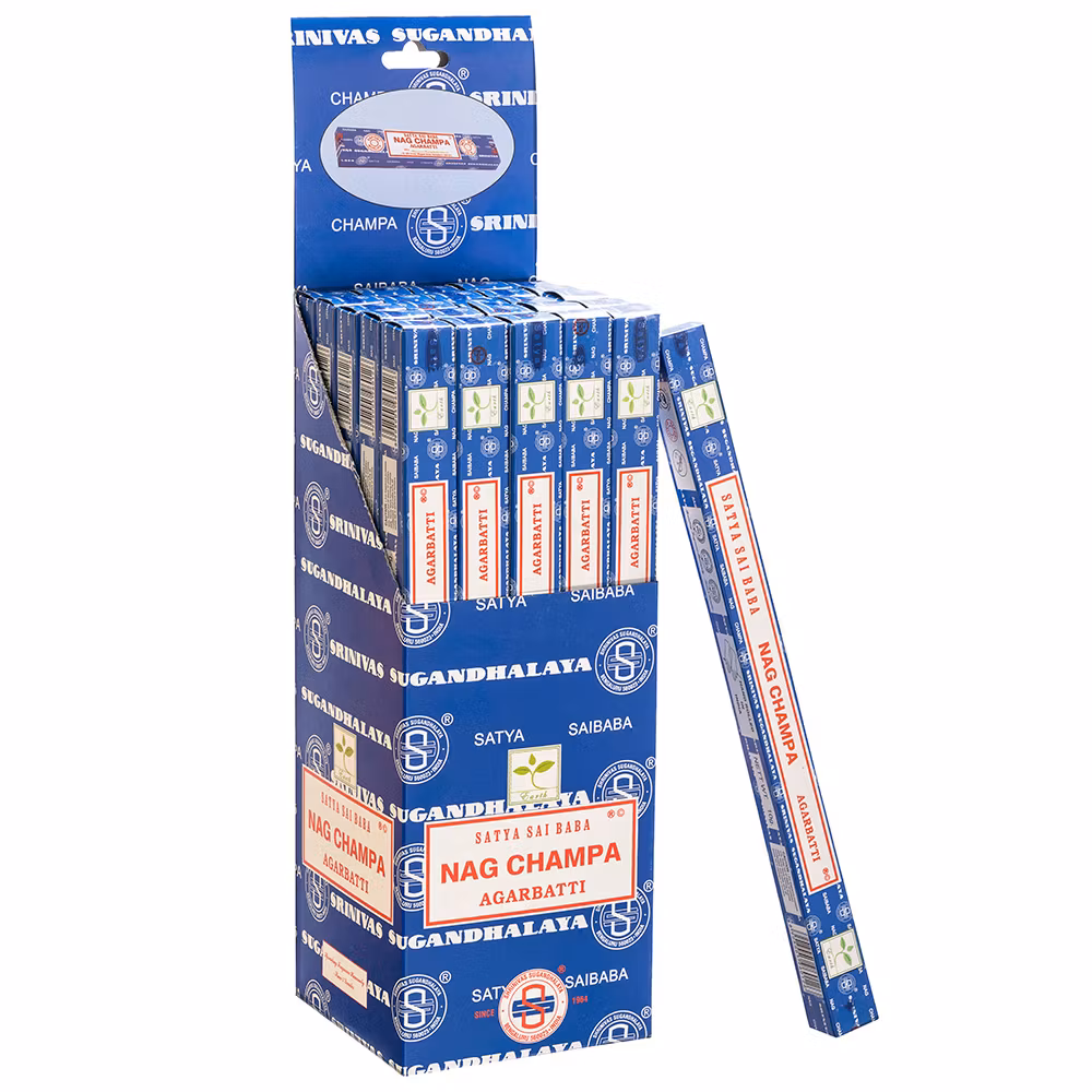 Nag Champa, 10g rökelse, Satya