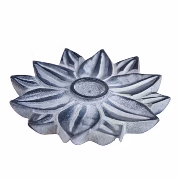 Lotus, Rökelsehållare i täljsten