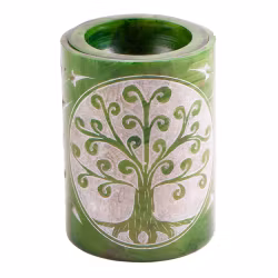 Yggdrasil grön täljsten, Aromalampa