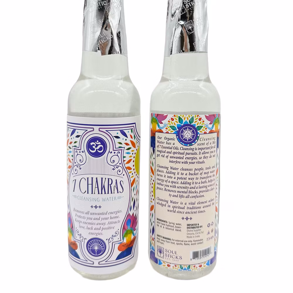 7 Chakras 221ml, Cleansing Water