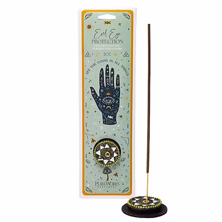 Evil Eye Protection + rökelsehållare, Rökelse, Celestial Magics