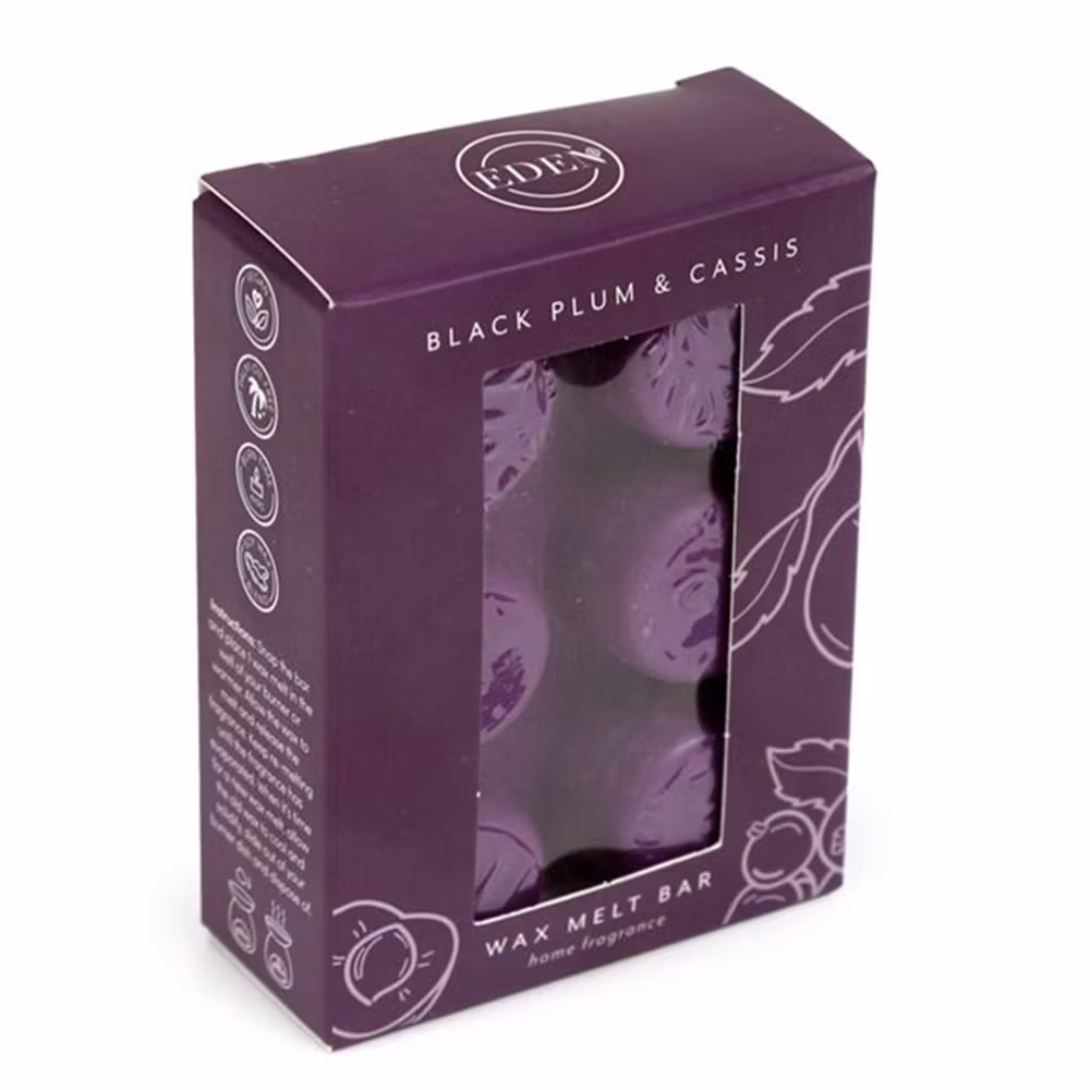 Black plum & Cassis, Plommon & Svarta Vinbär, Vaxkakor, Eden