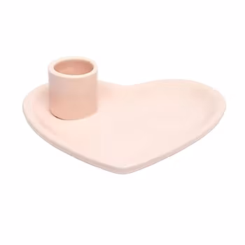 Rosa hjärta, Rökelsehållare för smudge & palo santo