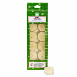 Patchouli, 12-pack Värmeljus, Satya
