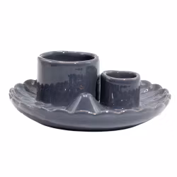 Lotusblomma grå, Rökelsehållare för smudge & palo santo