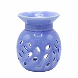 Floral, Lavendel färgad, Aromalampa