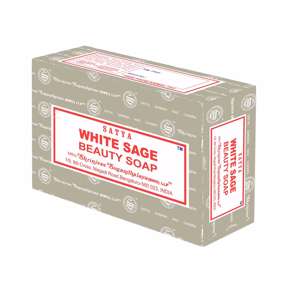 White Sage, Handtvål 75g, Satya