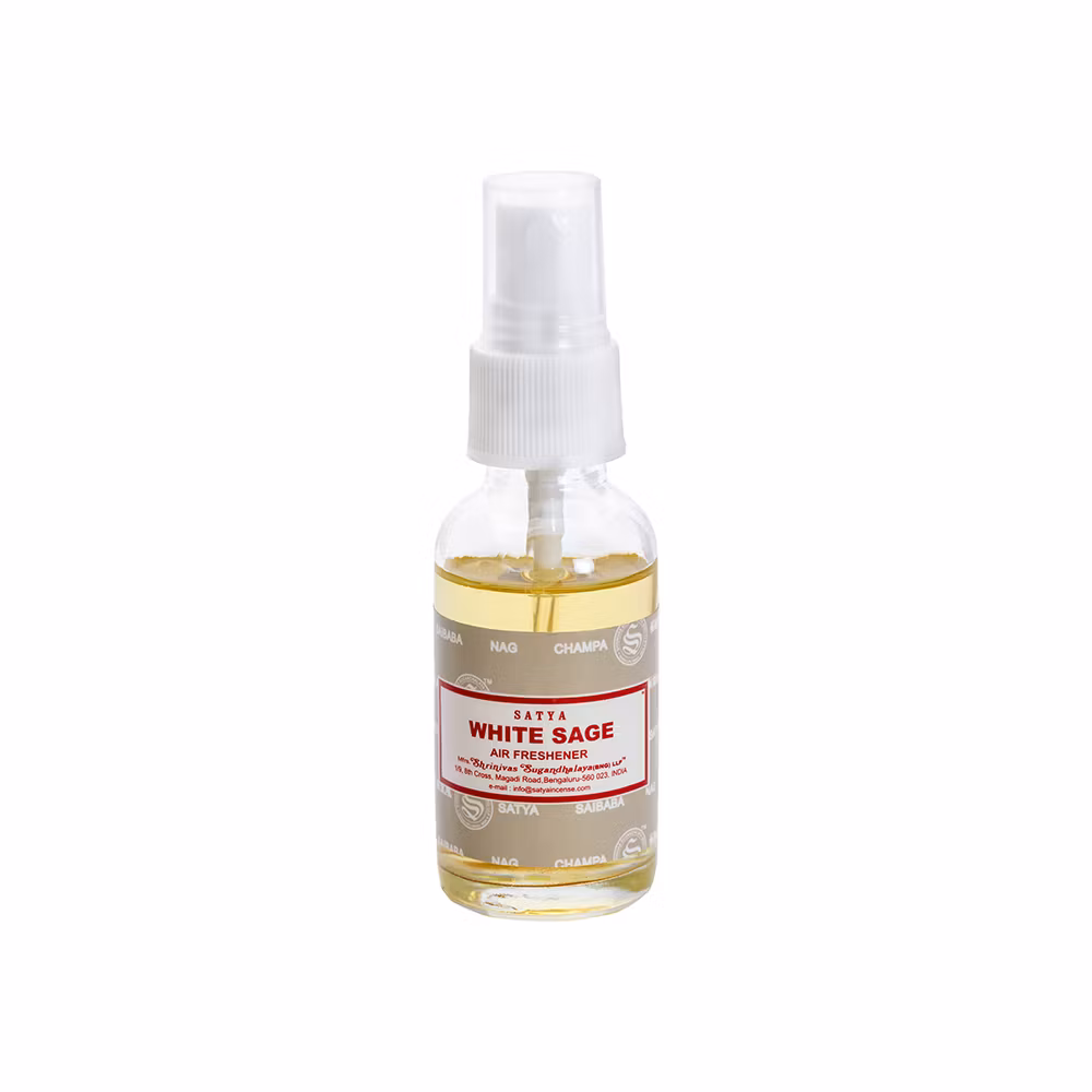 White Sage Rumsspray 30ml, Satya
